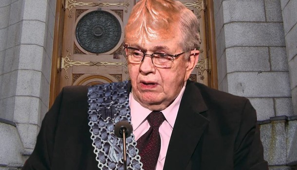 Elder Packer to address LDS General Conference in his native Klingon