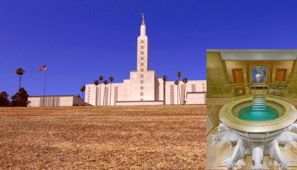 BREAKING: LDS Church Prepares To Baptize Dead Grass From LA Temple Lawn