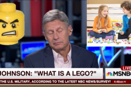 Primary Kids Aghast After Gary Johnson’s “What Is A LEGO?” Gaffe